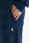 Pantalone in cotone lavato blu uomo Polo ralph lauren - 5