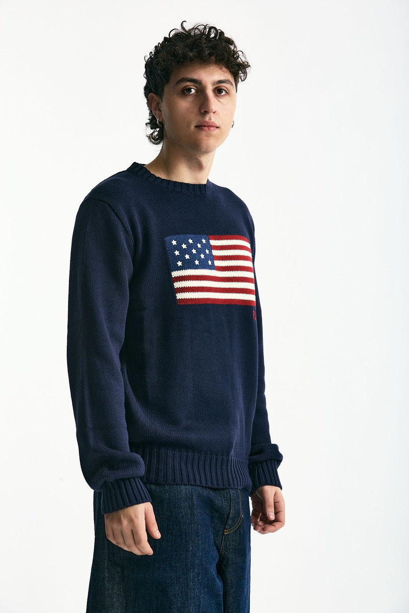 Maglia in cotone blu uomo Polo ralph lauren - 2