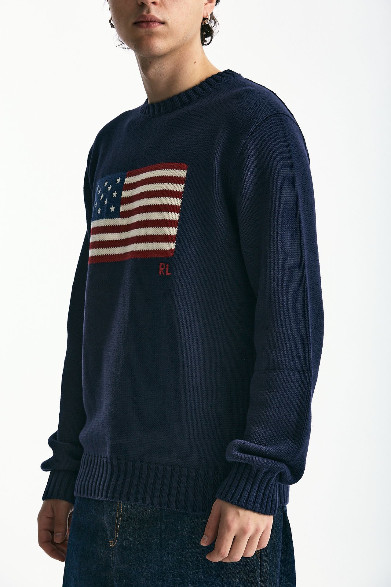 Maglia in cotone blu uomo Polo ralph lauren - 3