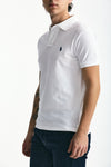 Polo Slim-Fit in cotone piquet bianco uomo Polo ralph lauren - 1