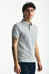 Polo Slim-Fit in cotone piquet grigio uomo Polo ralph lauren - 2