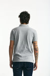 Polo Slim-Fit in cotone piquet grigio uomo Polo ralph lauren - 3