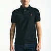 Polo Slim-Fit in cotone piquet nero uomo Polo ralph lauren - 6
