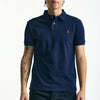 Polo Slim-Fit in cotone piquet blu uomo Polo ralph lauren - 6