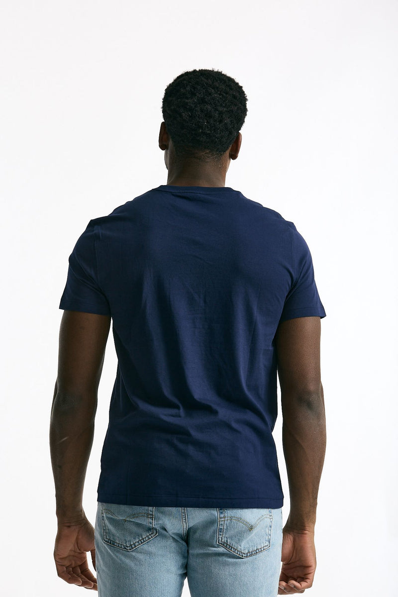 T-shirt Custom Slim-Fit in cotone blu uomo Polo ralph lauren - 3