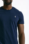 T-shirt Custom Slim-Fit in cotone blu uomo Polo ralph lauren - 5