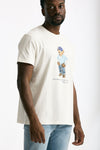T-shirt classic fit in cotone bianco uomo Polo ralph lauren - 1