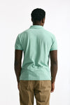 Polo in cotone piquet verde acqua uomo Polo ralph lauren - 3