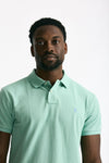 Polo in cotone piquet verde acqua uomo Polo ralph lauren - 5