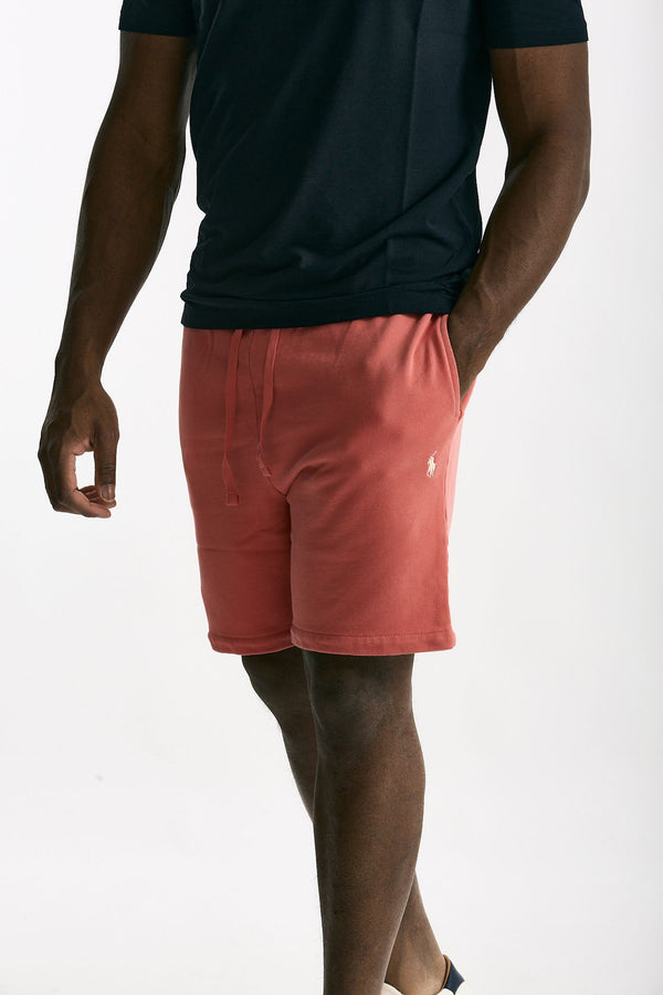 Bermuda felpa in cotone corallo uomo Polo ralph lauren