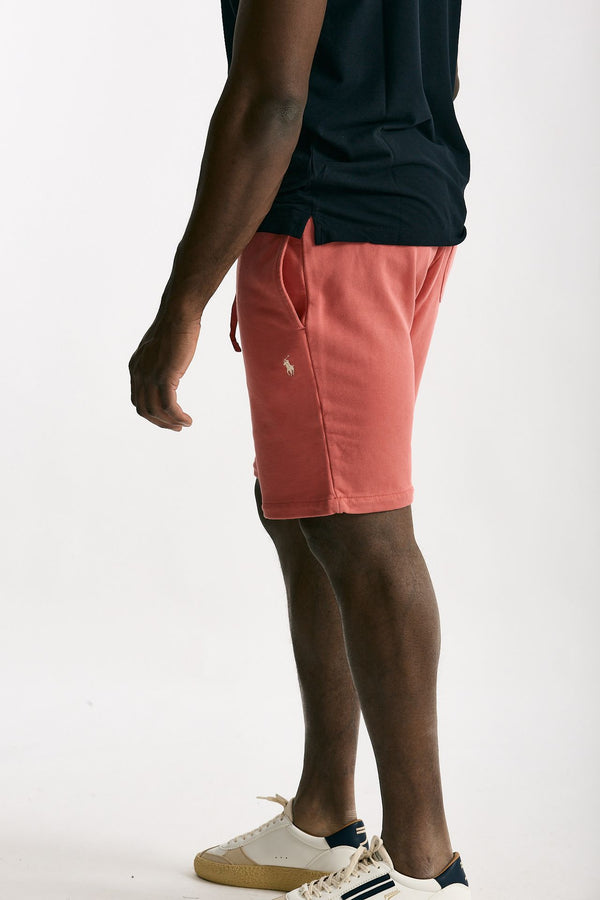 Bermuda felpa in cotone corallo uomo Polo ralph lauren
