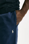Bermuda felpa in cotone blu uomo Polo ralph lauren - 6