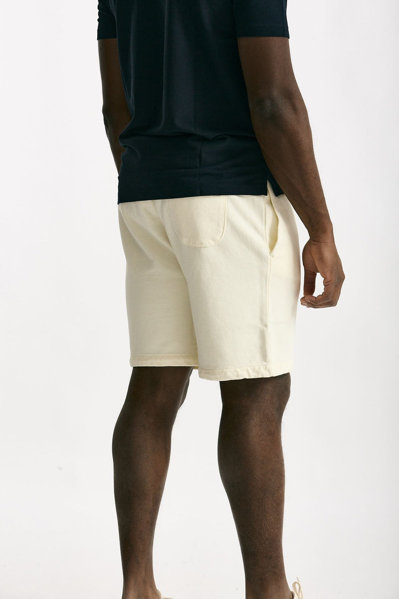 Bermuda felpa in cotone bianco uomo Polo ralph lauren - 3
