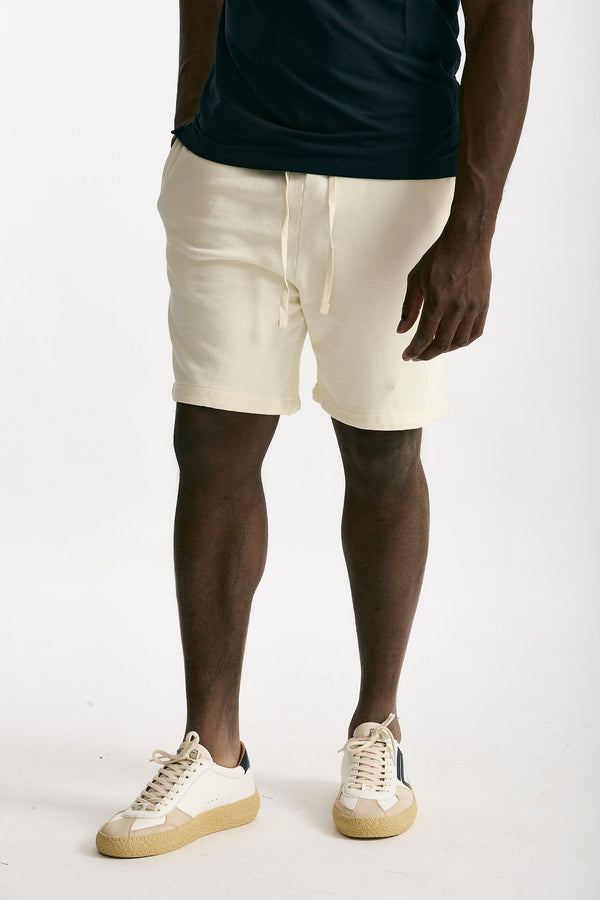 Bermuda felpa in cotone bianco uomo Polo ralph lauren