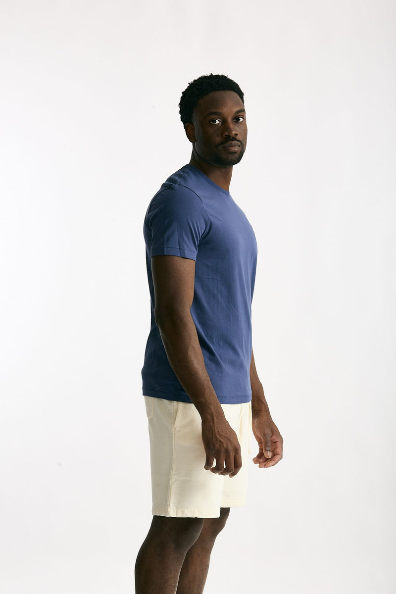 T-shirt in cotone blu chiaro uomo Polo ralph lauren - 4