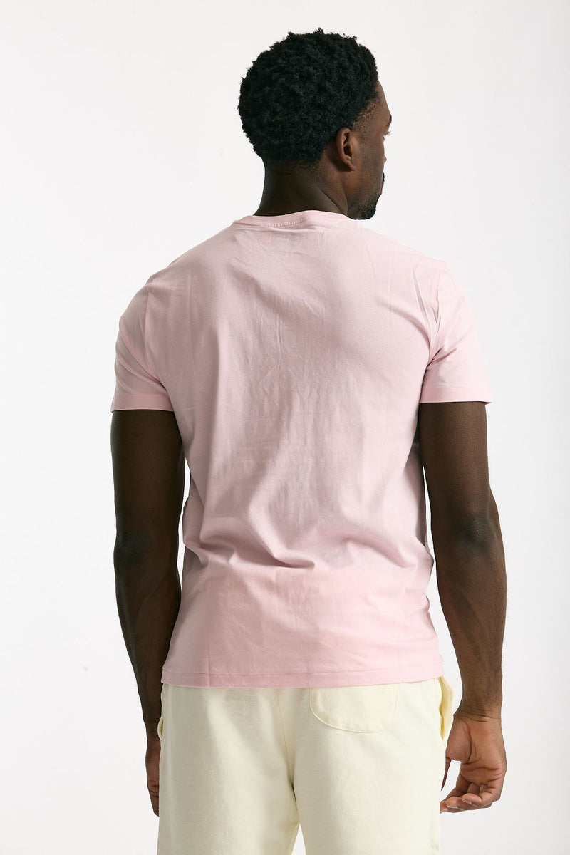 T-shirt in cotone rosa uomo Polo ralph lauren - 3