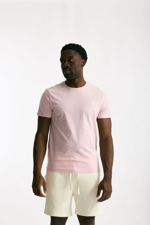 T-shirt in cotone rosa uomo Polo ralph lauren