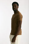 T-shirt in cotone marrone chiaro uomo Polo ralph lauren - 3