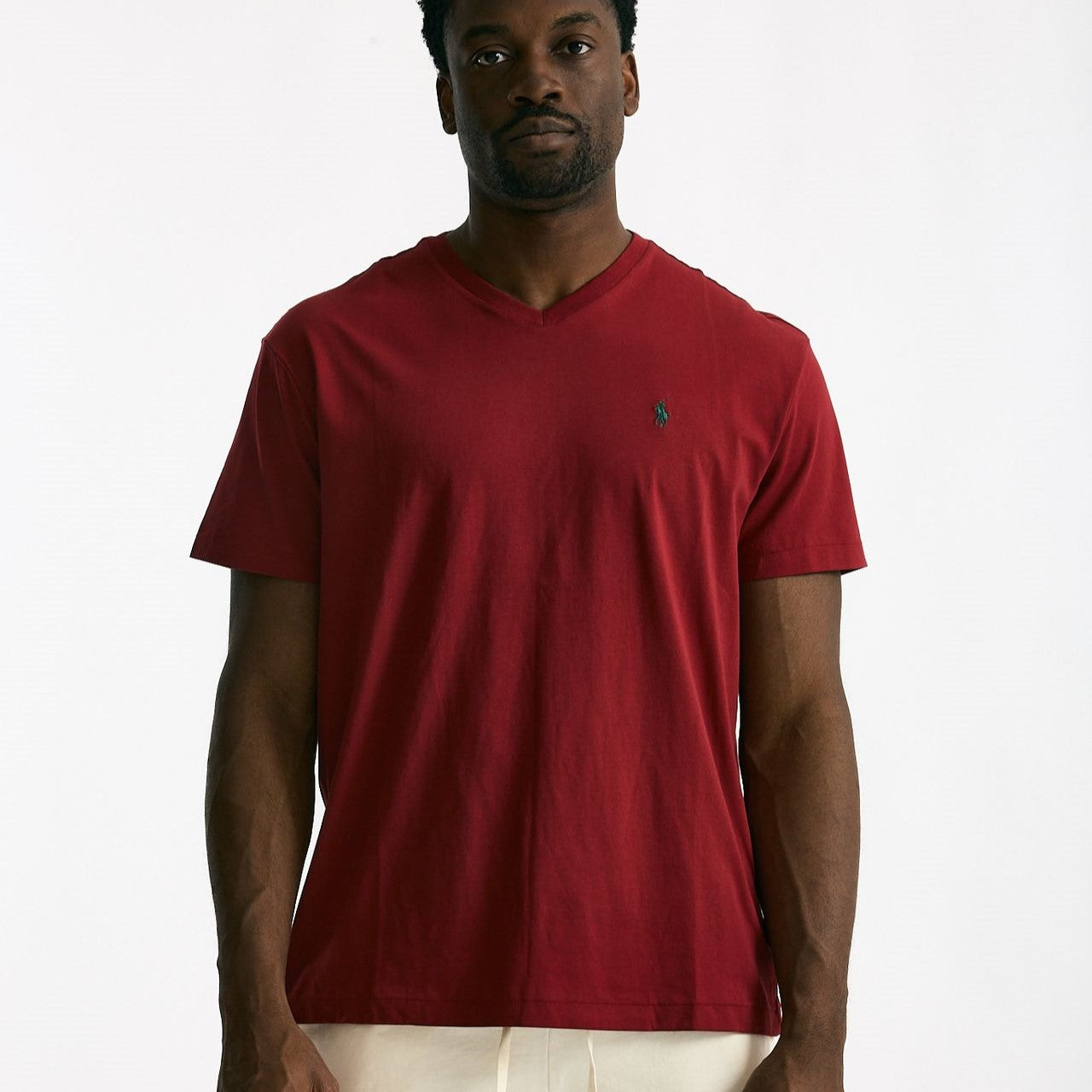 T-shirt in cotone rosso uomo Polo ralph lauren - 6