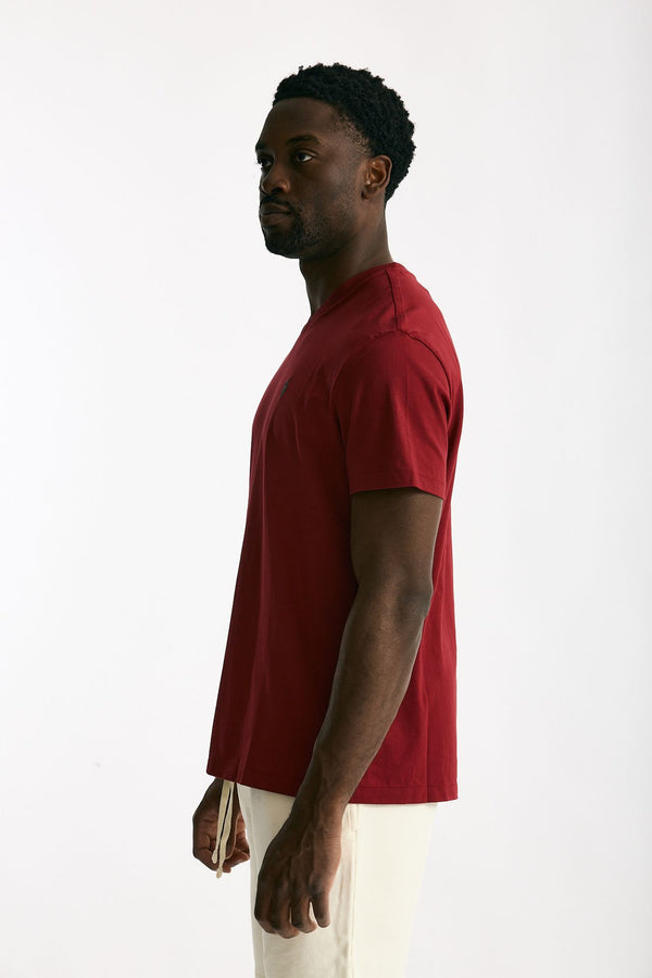 T-shirt in cotone rosso uomo Polo ralph lauren