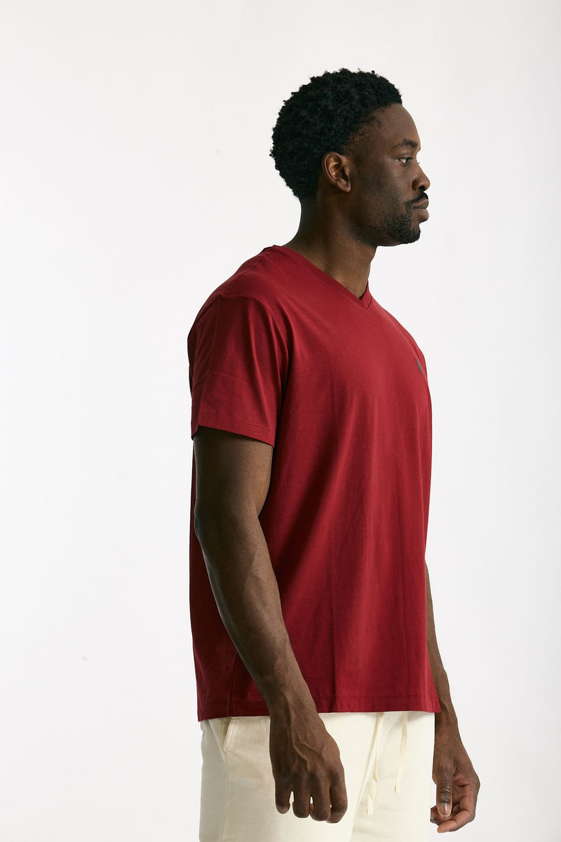 T-shirt in cotone rosso uomo Polo ralph lauren - 4