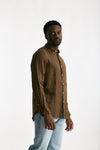 Camicia in lino marrone uomo Polo ralph lauren - 1