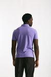 Polo in cotone piquet viola chiaro uomo Polo ralph lauren - 2