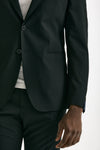 Abito monopetto nero Lana stretch uomo Santaniello - 6