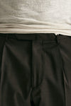 Pantalone in lana ferma marrone uomo Santaniello - 5