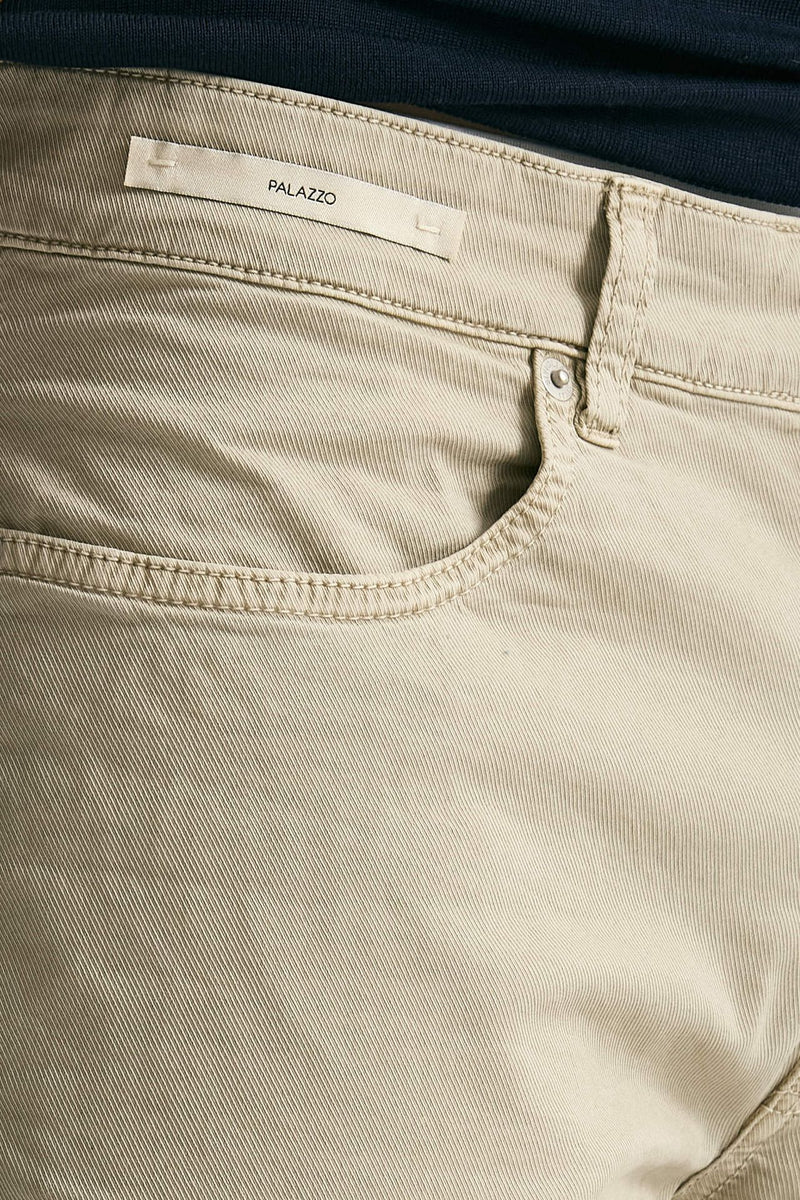 Jeans in cotone stretch beige uomo Siviglia - 6