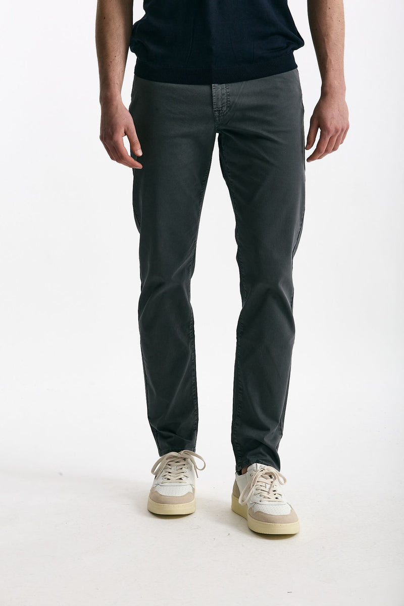 Jeans in cotone stretch grigio uomo Siviglia - 2