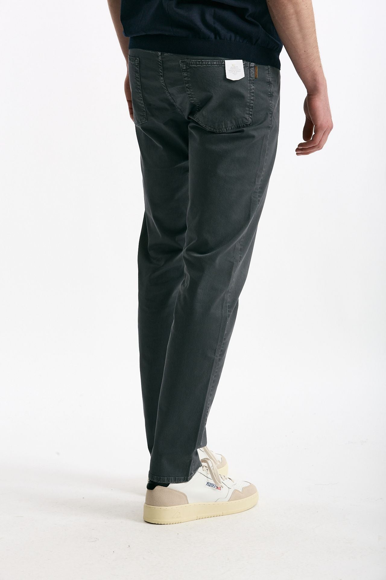 Jeans in cotone stretch grigio uomo Siviglia - 3
