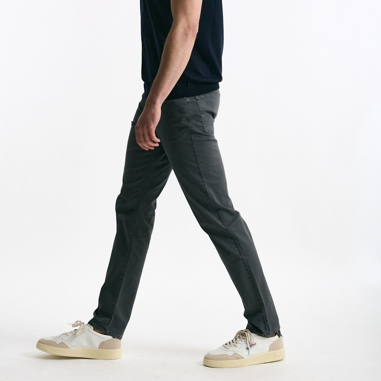Jeans in cotone stretch grigio uomo Siviglia - 8