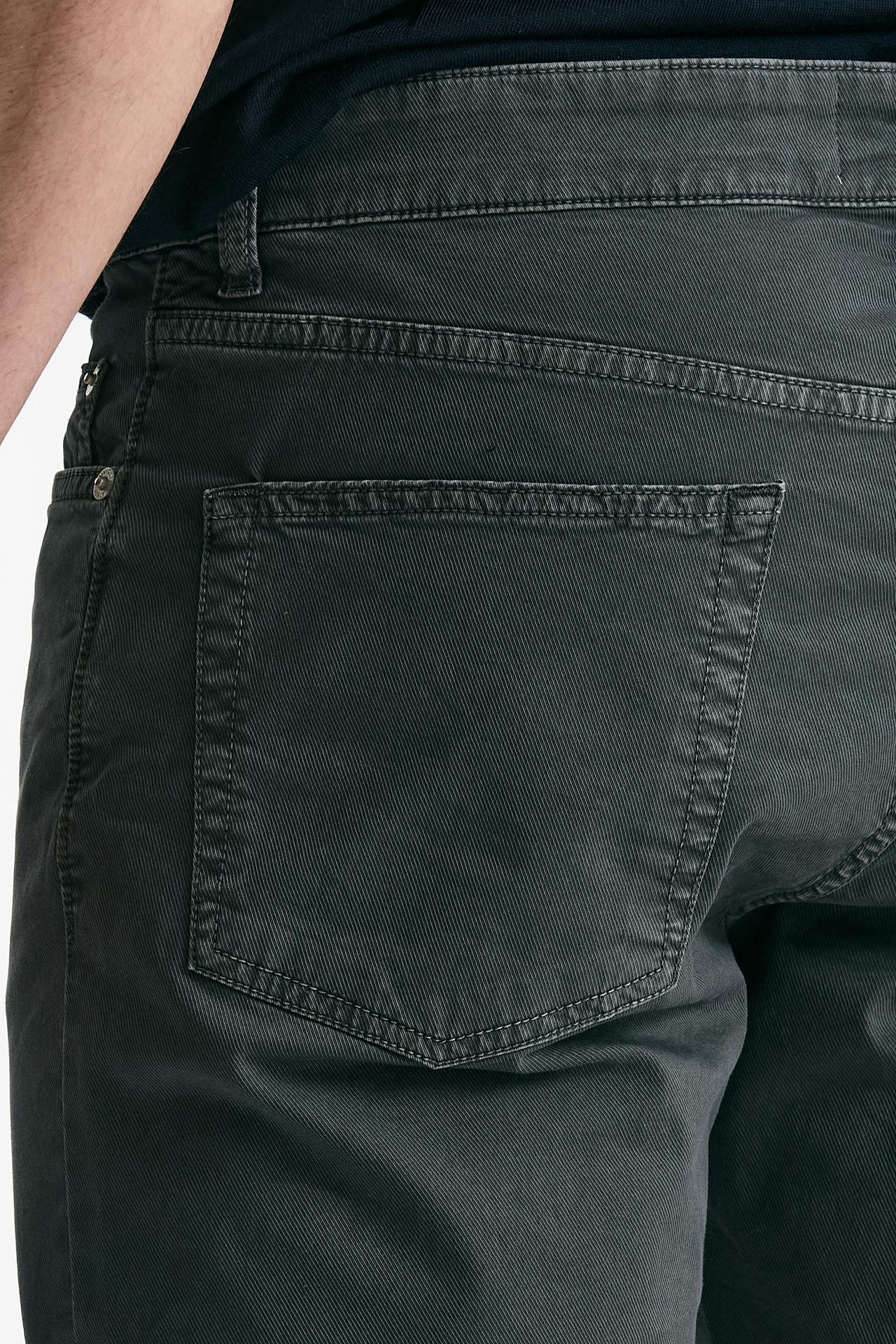Jeans in cotone stretch grigio uomo Siviglia - 7