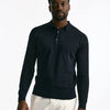 Polo BRADWELL in cotone sea island blu uomo John smedley - 6