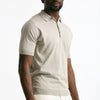 Polo ADRIAN in cotone sea island beige uomo John smedley - 6