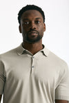 Polo ADRIAN in cotone sea island beige uomo John smedley - 5