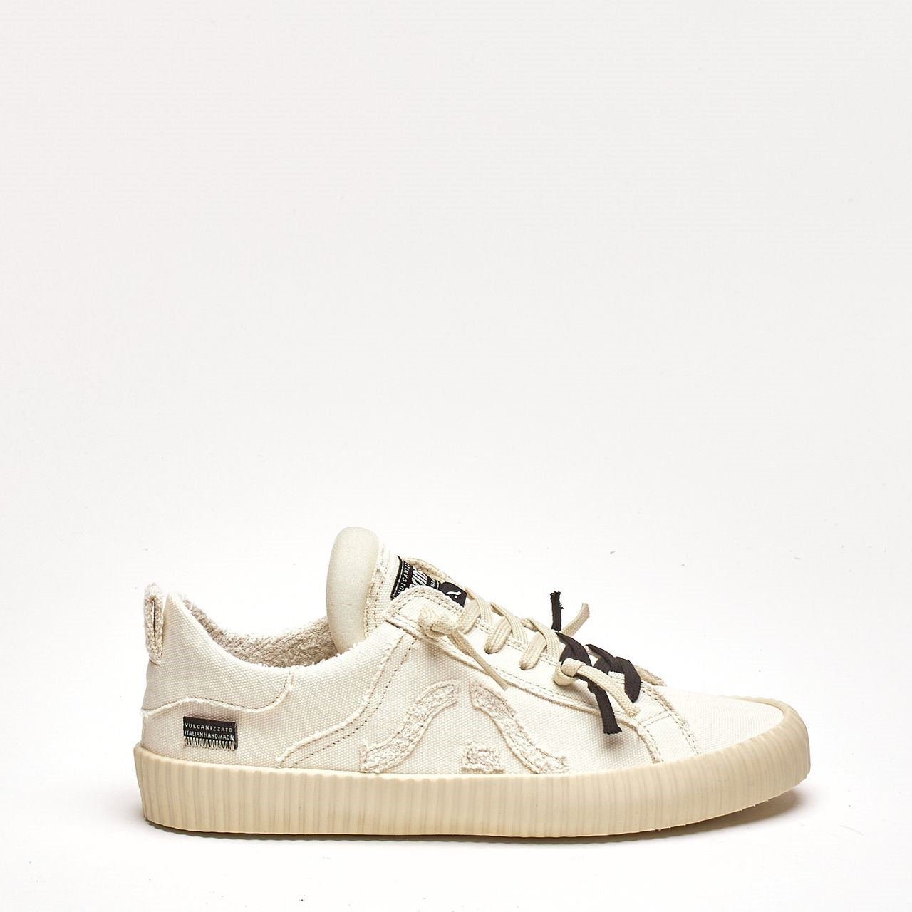 Sneakers SPRINGA WAVY in tela panna uomo Springa - 8