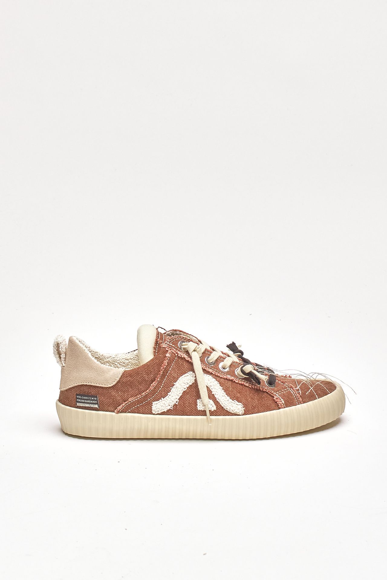 Sneakers SPRINGA WAVY in tela marrone uomo Springa - 1