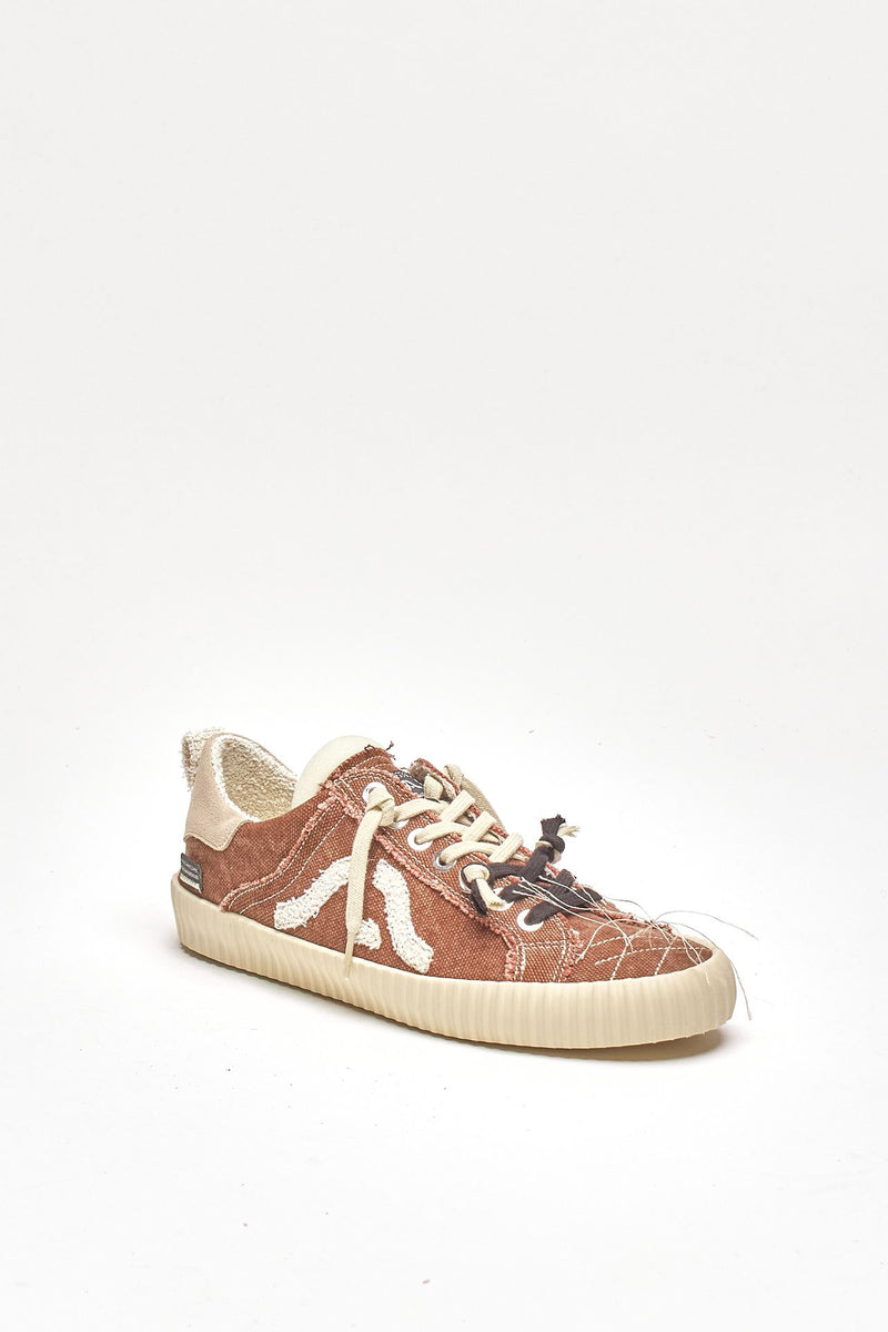 Sneakers SPRINGA WAVY in tela marrone uomo Springa - 2