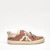Sneakers SPRINGA WAVY in tela marrone uomo Springa - 8