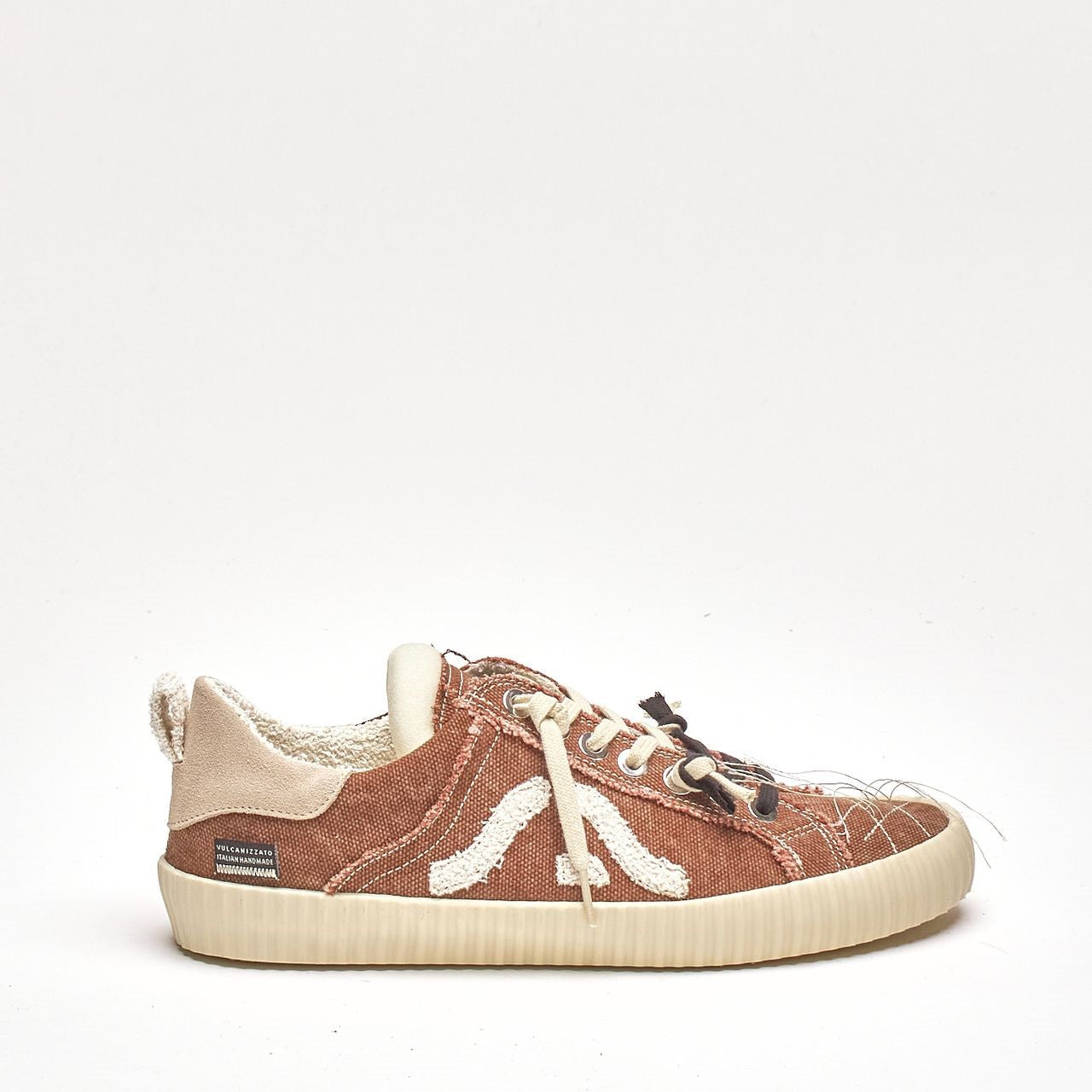 Sneakers SPRINGA WAVY in tela marrone uomo Springa - 8