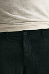 Pantalone in lino nero uomo Transit uomo - 5
