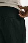 Pantalone in lino nero uomo Transit uomo - 7