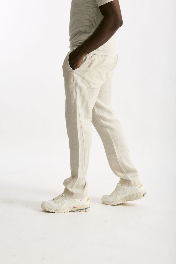 Pantalone in lino beige uomo Transit uomo