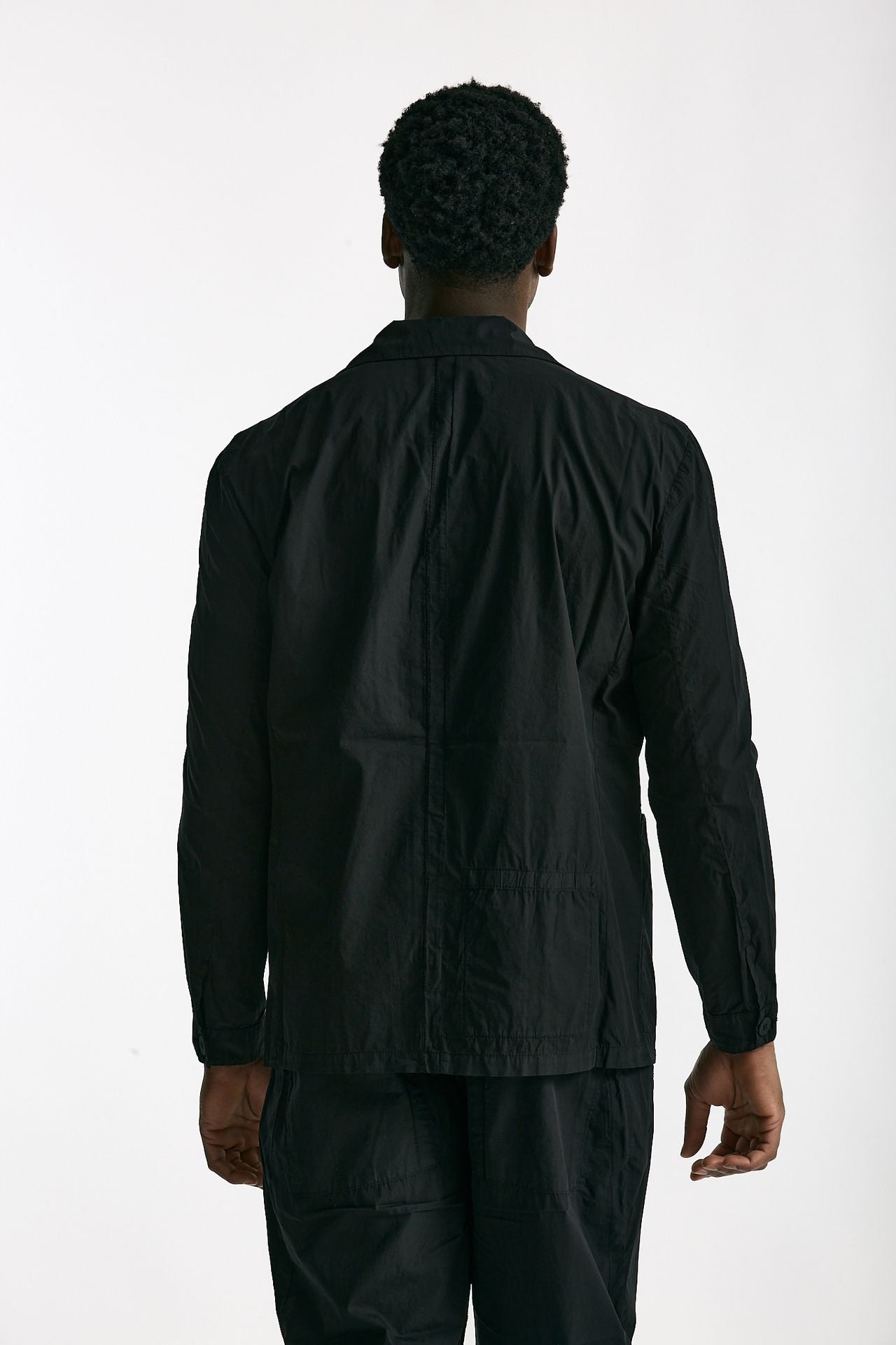 Giacca in cotone nero uomo Transit uomo - 4