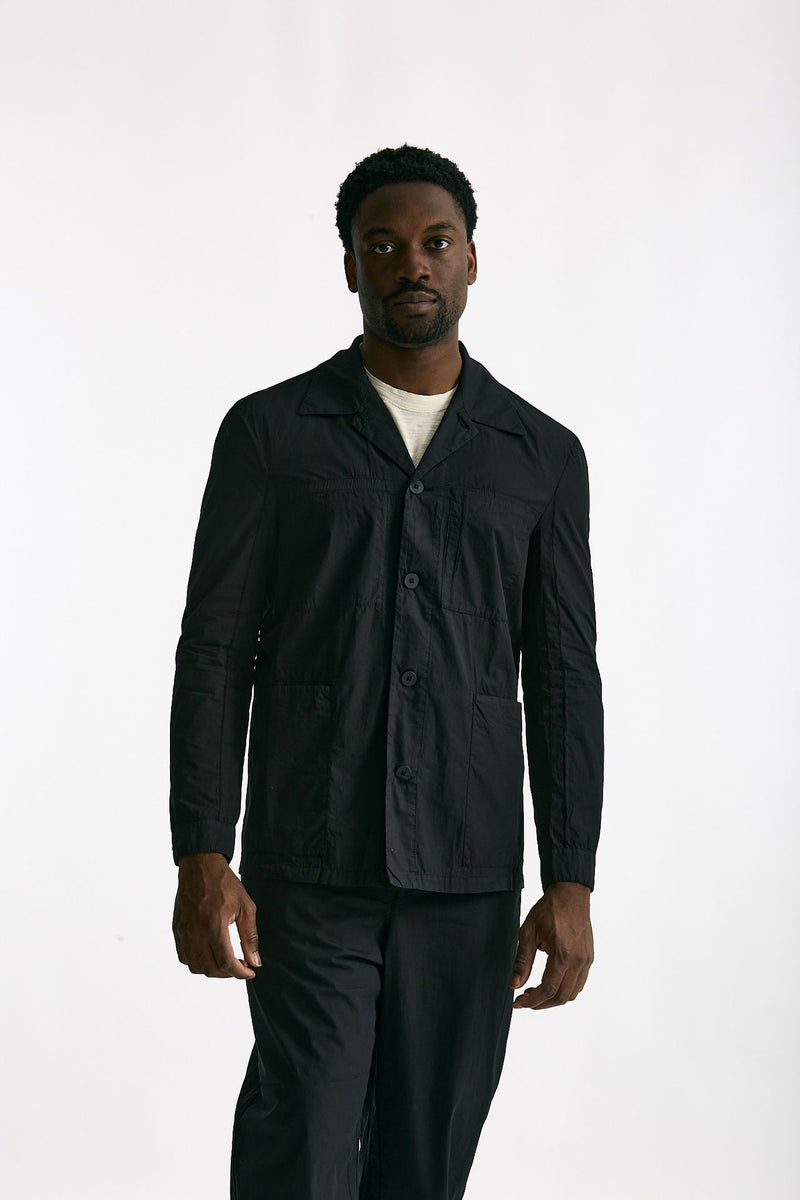 Giacca in cotone nero uomo Transit uomo - 6