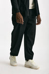 Pantalone in cotone nero uomo Transit uomo - 2
