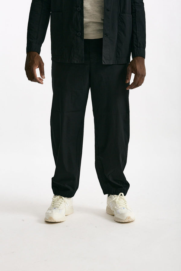 Pantalone in cotone nero uomo Transit uomo
