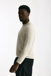 T shirt in cotone e lino beige uomo Transit uomo - 2